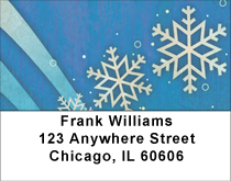 Ribbons Of Snow Address Labels