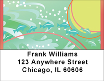 Colorful Tropical Fish Address Labels