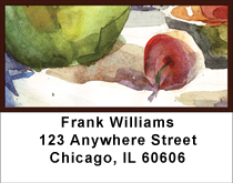 Italian Inspired Watercolor Address Labels