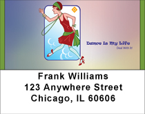 Dance FirstThink Later Address Labels