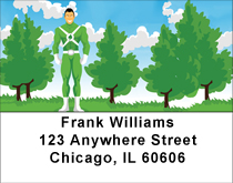 Superheros Address Labels