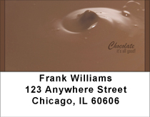 Chocolate, It's All Good Address Labels
