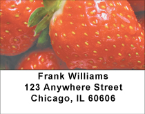 Strawberry Patch Address Labels