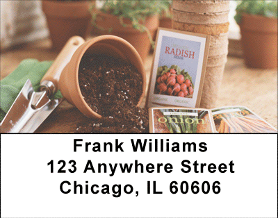 Garden Glamour Address Labels