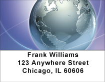 Earth & Space Address Labels
