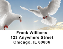 On The Wings Of A Dove Address Labels