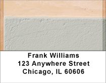 Adobe And Concrete Address Labels