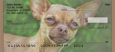 Chihuahua Mania Personal Checks