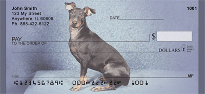 Manchester Terriers Personal Checks