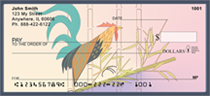 Asian Horse  & Rooster Personal Checks