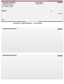 Wall Street Laser Business One Per Page Voucher Checks - Top Style