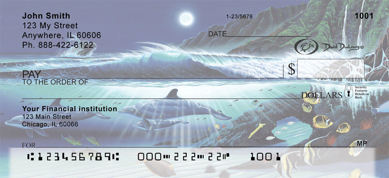 Sea Dolpins Personal Checks