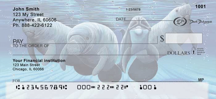 Manatees Personal Checks