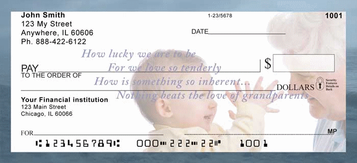 Grandparents Love Personal Checks