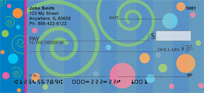 Groovy Inspirations Personal Checks