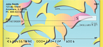 Rainbow Birds Personal Checks