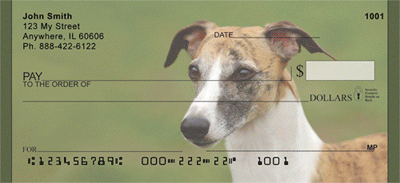 Greyhound Glances Personal Checks