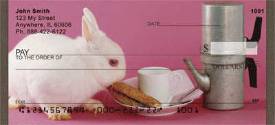 Bunny Antics Personal Checks
