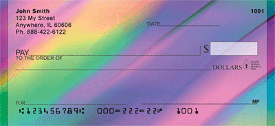 Rainbow Spectrum Personal Checks