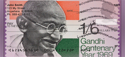 Mahatma Gandhi Personal Checks