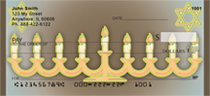 Happy Chanukah Personal Checks