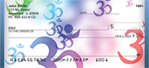 Sacred Aum Symbol Personal Checks