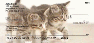 Cute Kittens Personal Checks