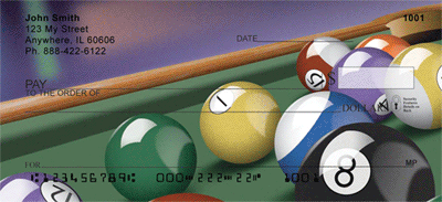 Let's Play Pool Personal Checks