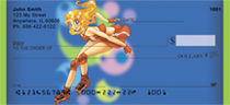 Rollerblading Queen Personal Checks
