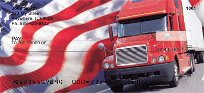 Patriotic Truckers Personal Checks