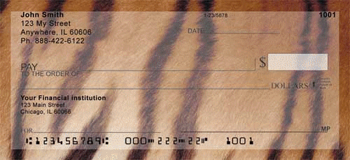 Animal Prints Personal Checks