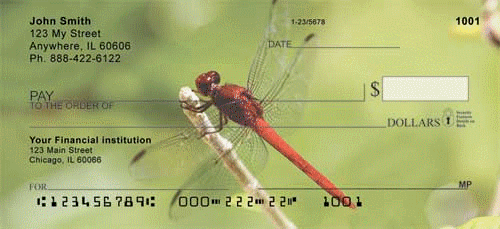 Dragonflies Personal Checks