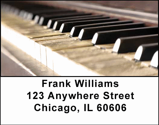 Pianos Address Labels