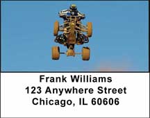 ATV Dirt Racing Address Labels, Address Labels