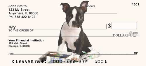 Boston Terriers Personal Checks