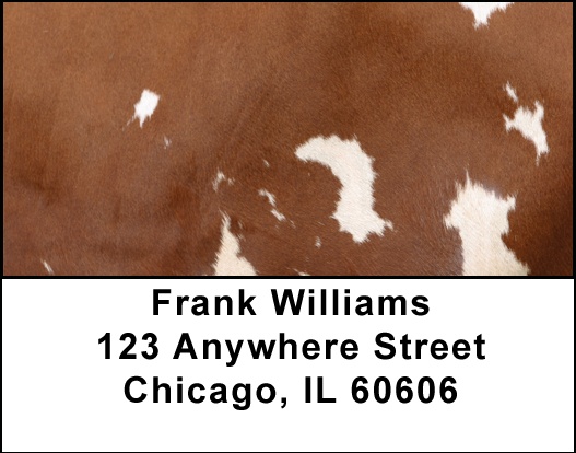 Cow Prints Address Labels