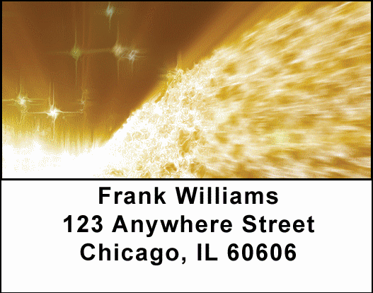 Spectacular Planetary Views Address Labels
