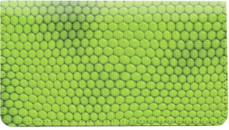 Iguana Print Cloth Checkbook Cover