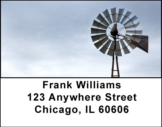 Midwest Windmills Address Labels