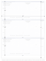Blue Safety High Security 3 Per Page Laser Checks | L3CHS-BS