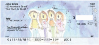 Singing Carolers Personal Checks | AMY-11