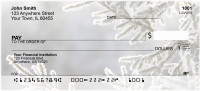 Snowy Look At Winter Personal Checks | BBA-55