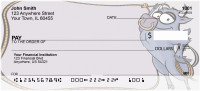 Bull Roping Fun Personal Checks | BBA-74