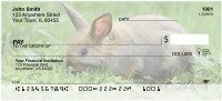 Bunnies In Springtime Personal Checks | BBB-41