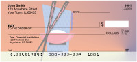 Colorful Asian Symbols Personal Checks | BBB-56
