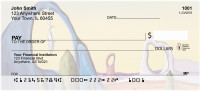 Dahli Inspired Surrealism Painting Personal Checks | BBB-70