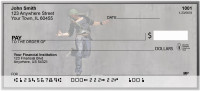 Grunge In Action Personal Checks | BBB-73