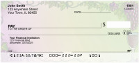 Fruit Of The Vine Wine Border Personal Checks | BBB-97