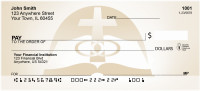Colorful Christian Symbols Personal Checks | BBC-53