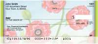 Playful Poppies Personal Checks | BBD-53